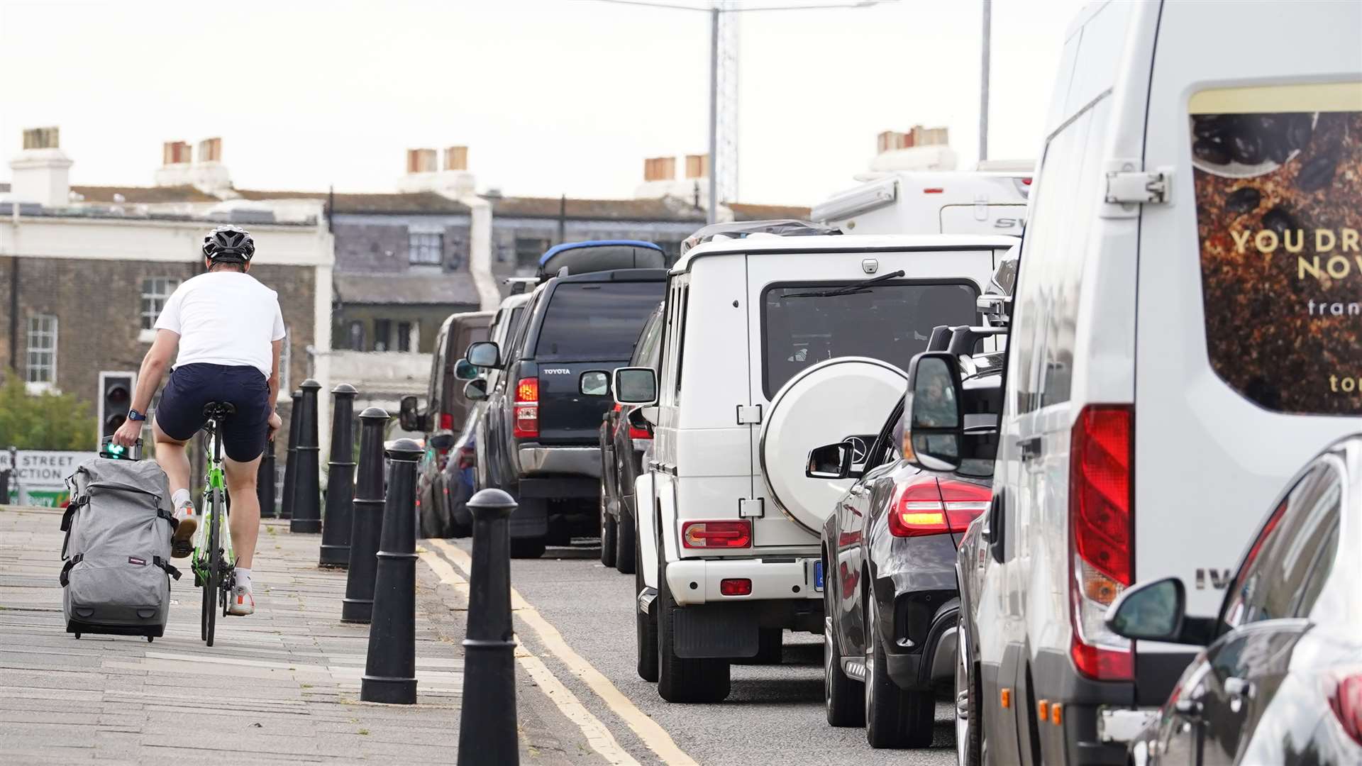 Many holidaymakers have been stuck in long queues at the Kent port (Gareth Fuller/PA)