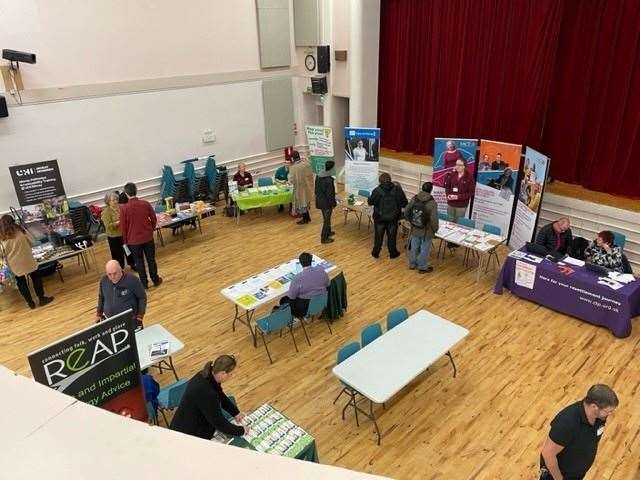 The last employment marketplace was held at the town hall in October.