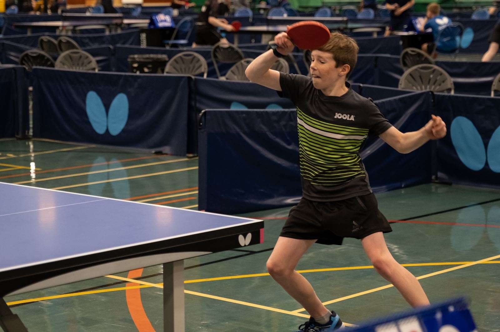 Alexander Stepney in action at the Perth Open. Photo: Tony Carroll