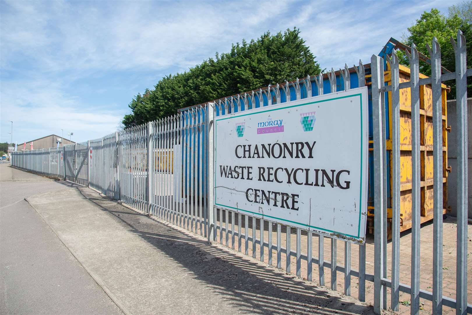 Chanonry Waste and Recycling Centre, in Elgin. Picture: Daniel Forsyth.