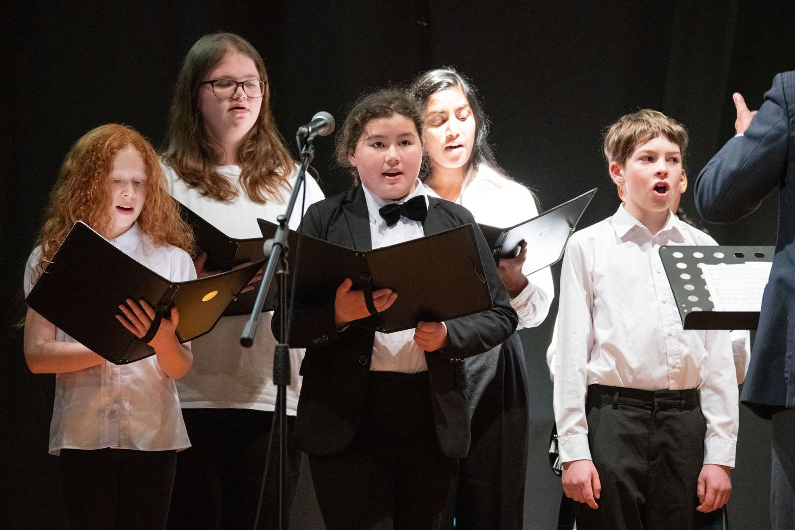 Forres Youth Choir. Picture: Daniel Forsyth