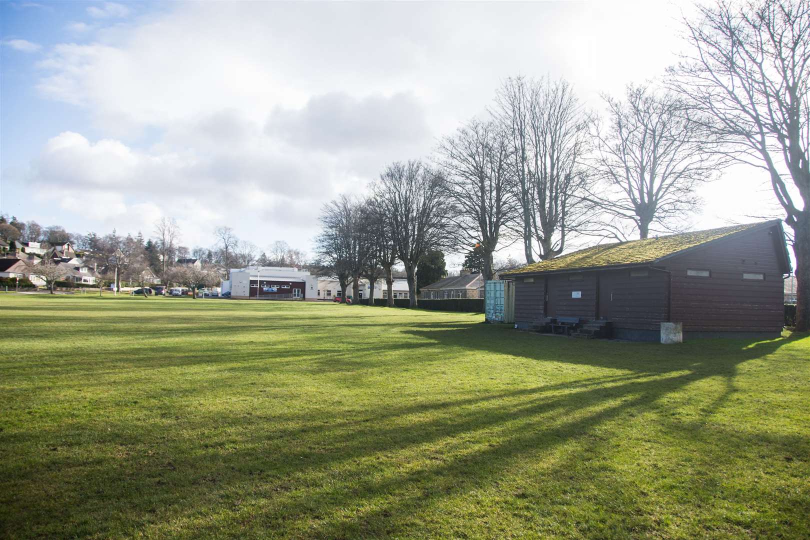 A synthetic pitch is hoped to be built at Roysvale Park, Forres...Picture: Becky Saunderson..