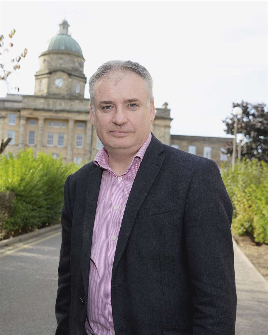 Moray SNP MSP Richard Lochhead at Dr Gray's Hospital, in Elgin. Picture: Daniel Forsyth.