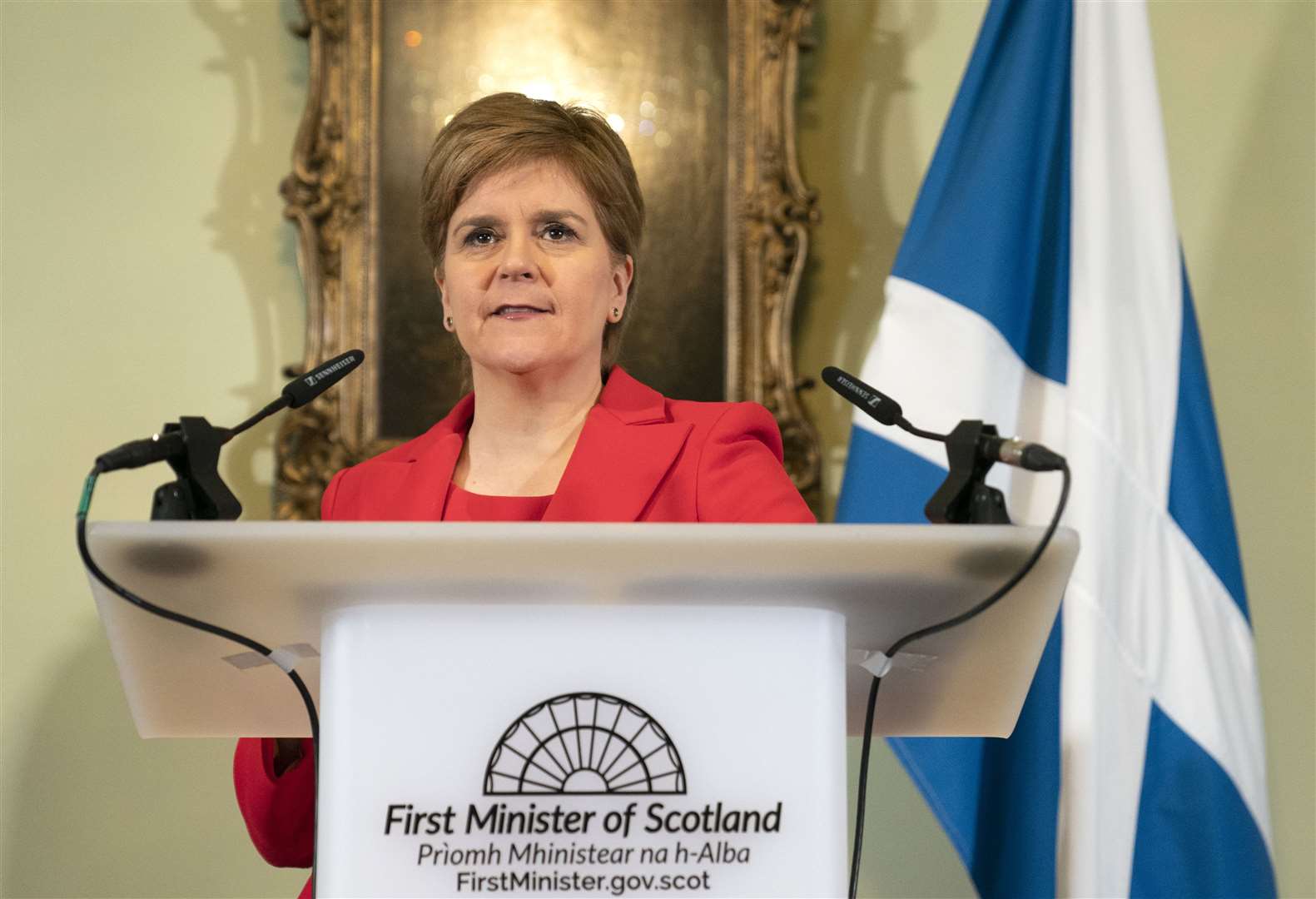 Nicola Sturgeon announced last month she would be stepping down as both SNP leader and Scottish First Minister (Jane Barlow/PA)