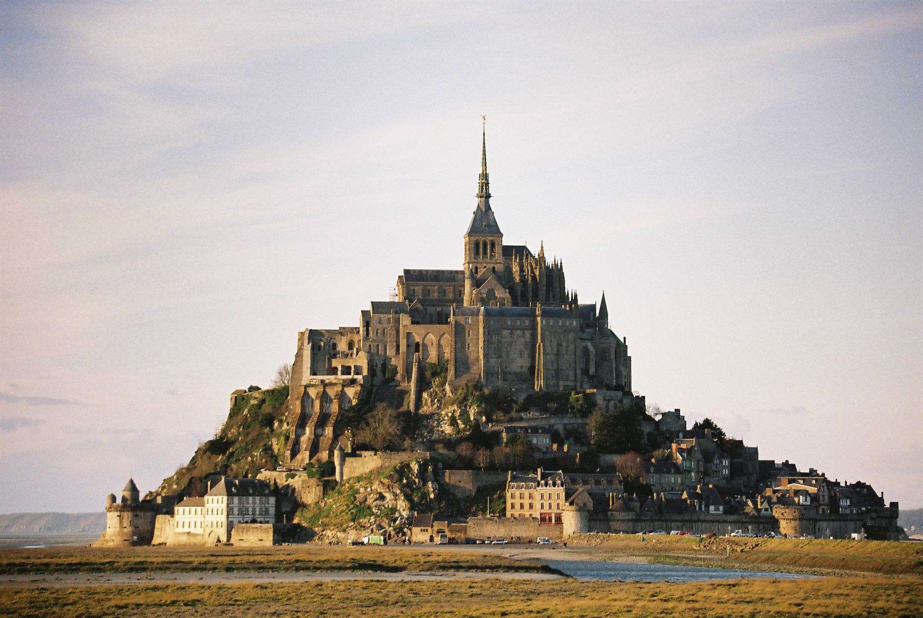 Mont St Michel, on the north coast of France with travellers advised to avoid cities(Martin Keene/PA)