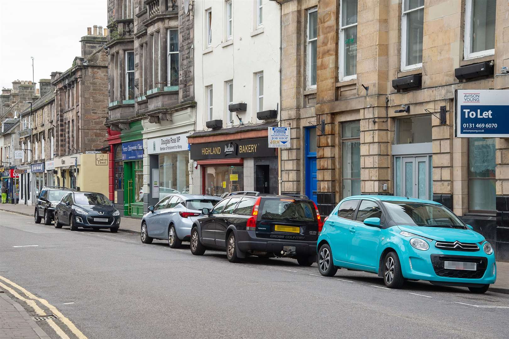 Forres Community Council are also to launch a campaign against shop staff parking on High Street all day.