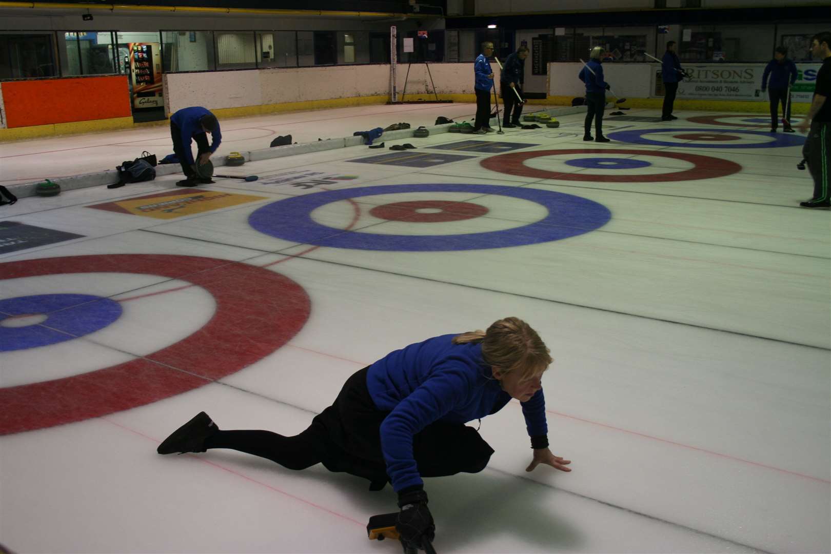 Curling action
