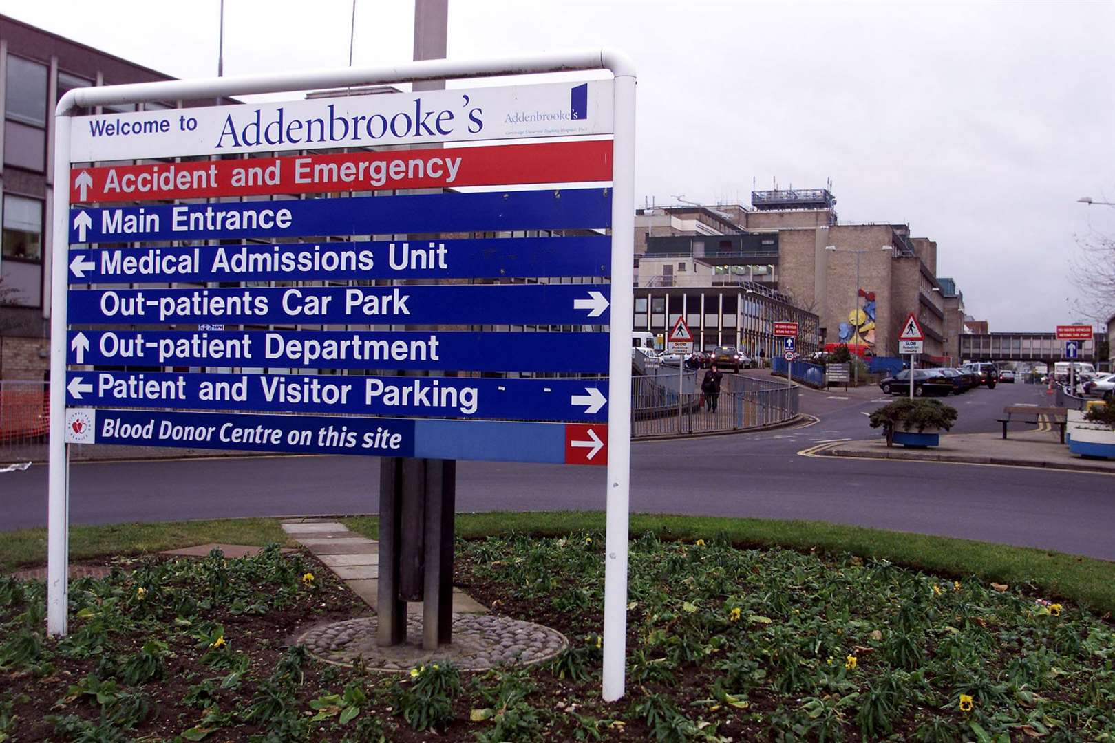 The woman is being treated at Addenbrooke’s Hospital (Andrew Parsons/PA)