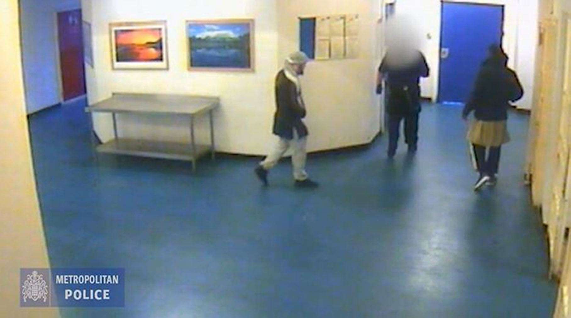 CCTV images show Brusthom Ziamani (right) and Baz Hockton (left) moments before the attack on prison guard Neil Trundle at Whitemoor jail in Cambridgeshire (Met Police/PA)
