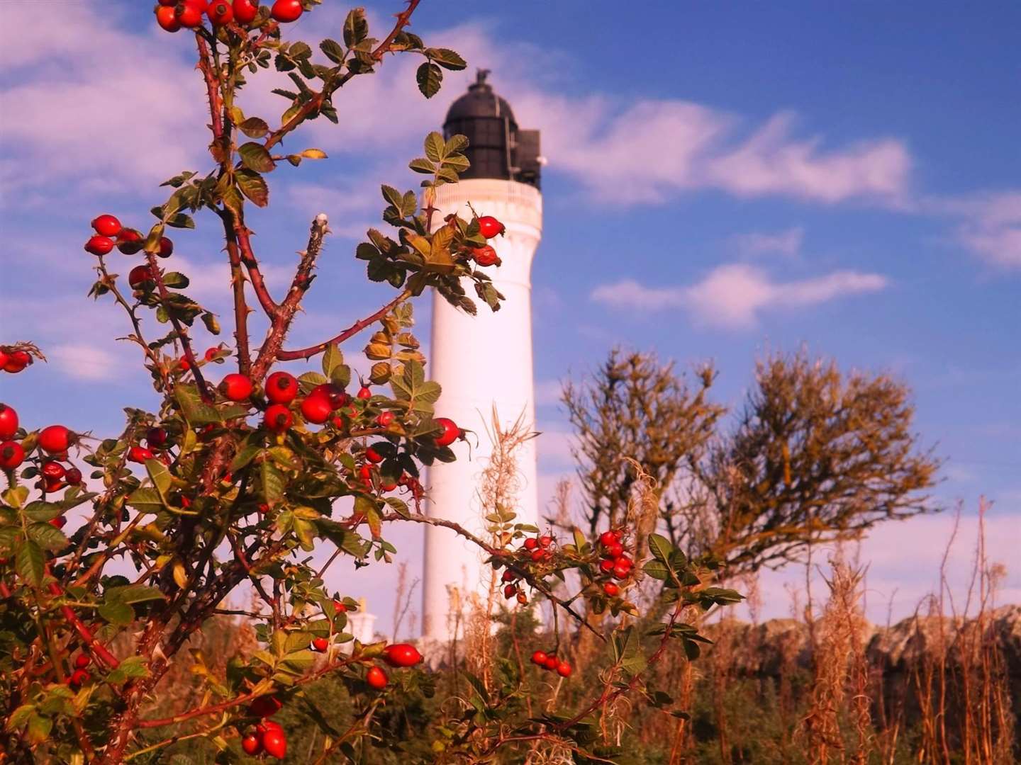 Covesea Lighthouse near Lossiemouth.