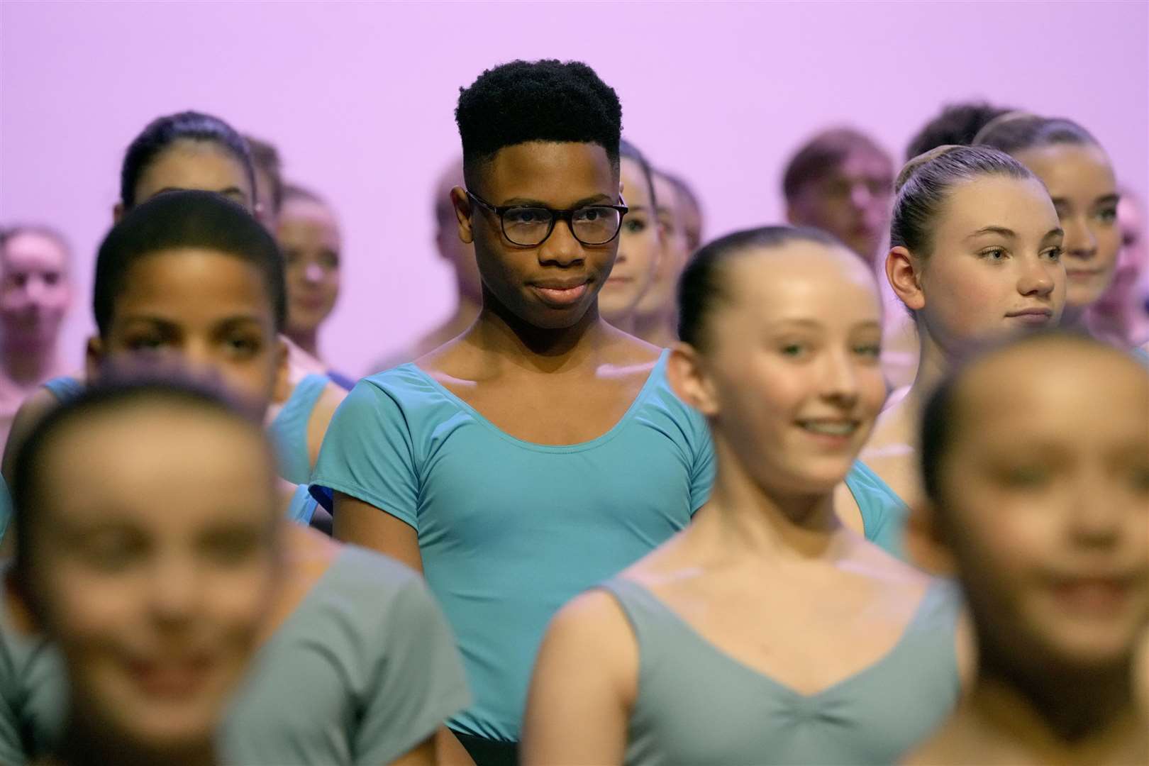 Nigerian dancer Anthony Madu won a scholarship to Elmhurst Ballet School after a video of him dancing in Lagos went viral (Frank Augstein/PA)