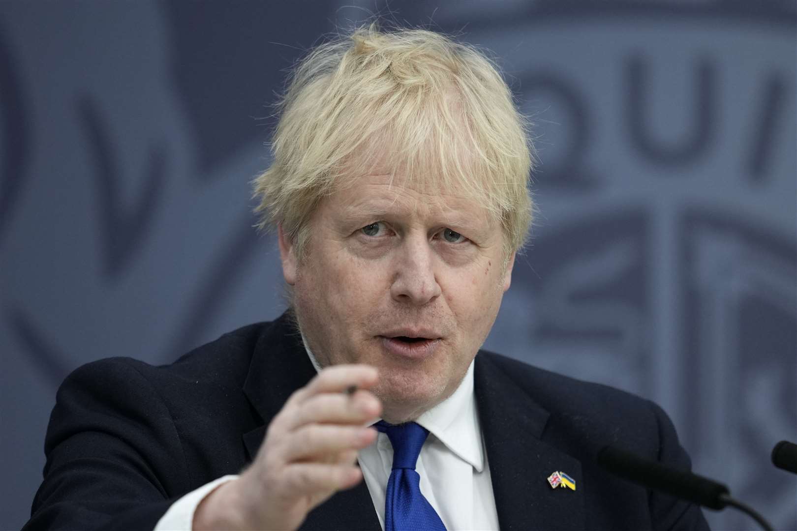 Labour accused Boris Johnson of trying to distract from the ‘partygate’ scandal (Matt Dunham/PA)