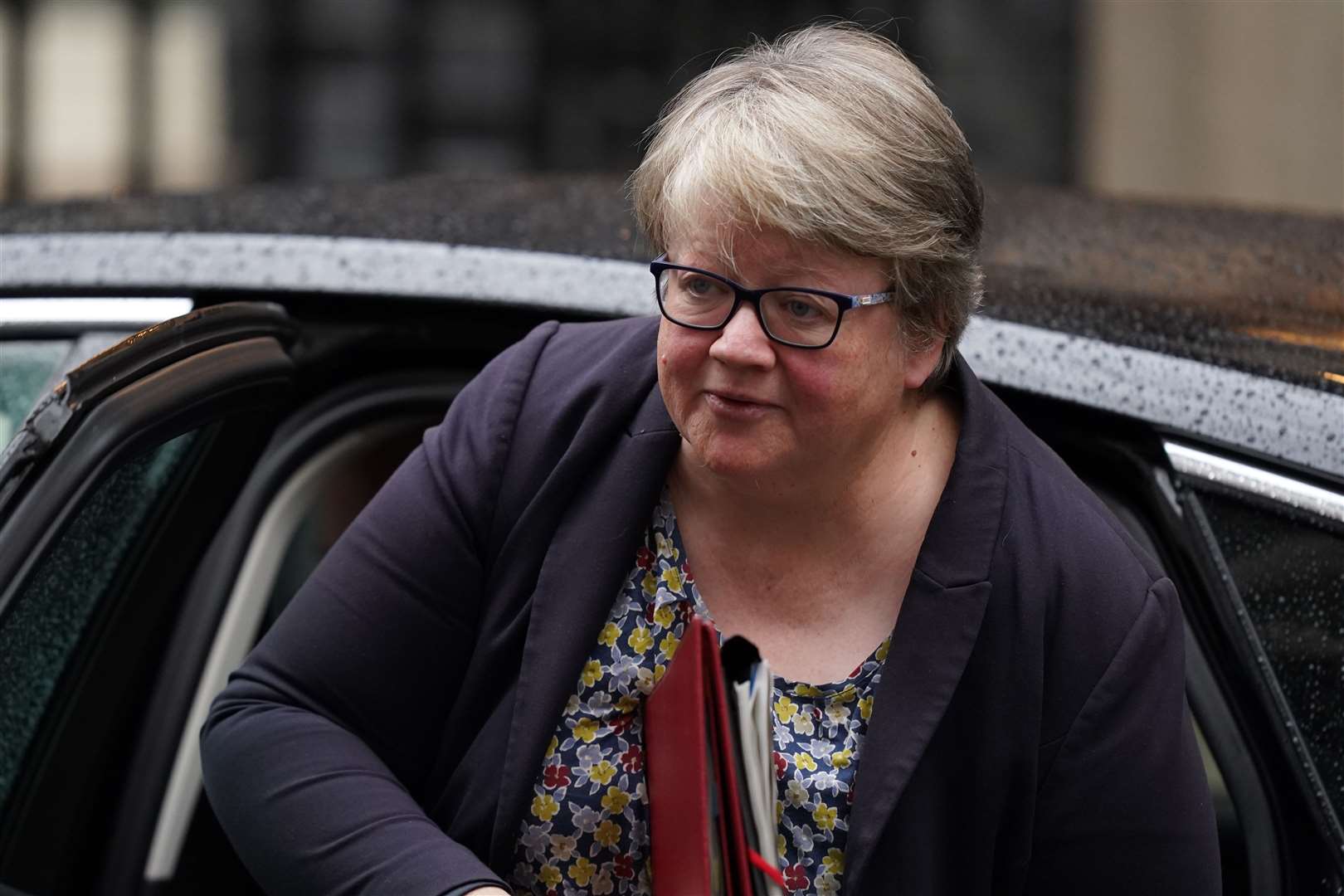 Therese Coffey unveiled her new water plan by saying sewage pollution will not be cleaned up overnight (James Manning/PA)