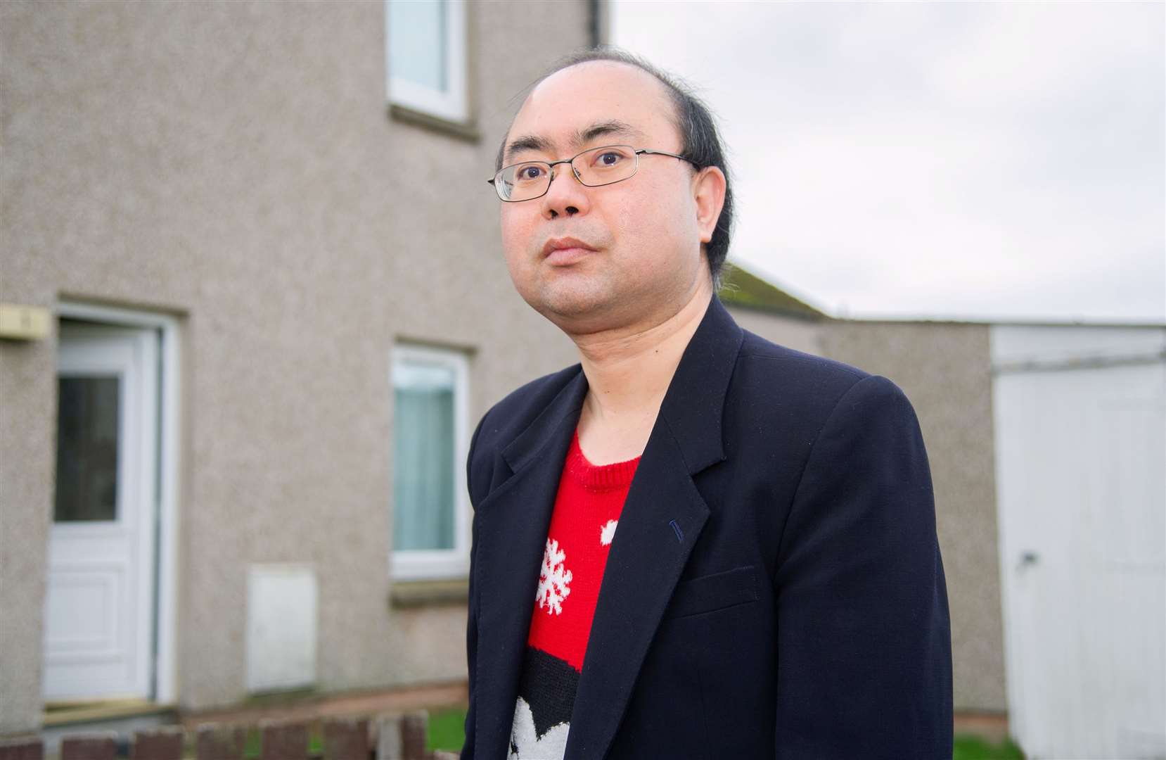 China-born Matthew Jun Fei Freeman is fighting against deportation. He has been in the UK since 2003 and in Moray since 2012, having lived in Forres and now Lossiemouth. ..Picture: Daniel Forsyth..