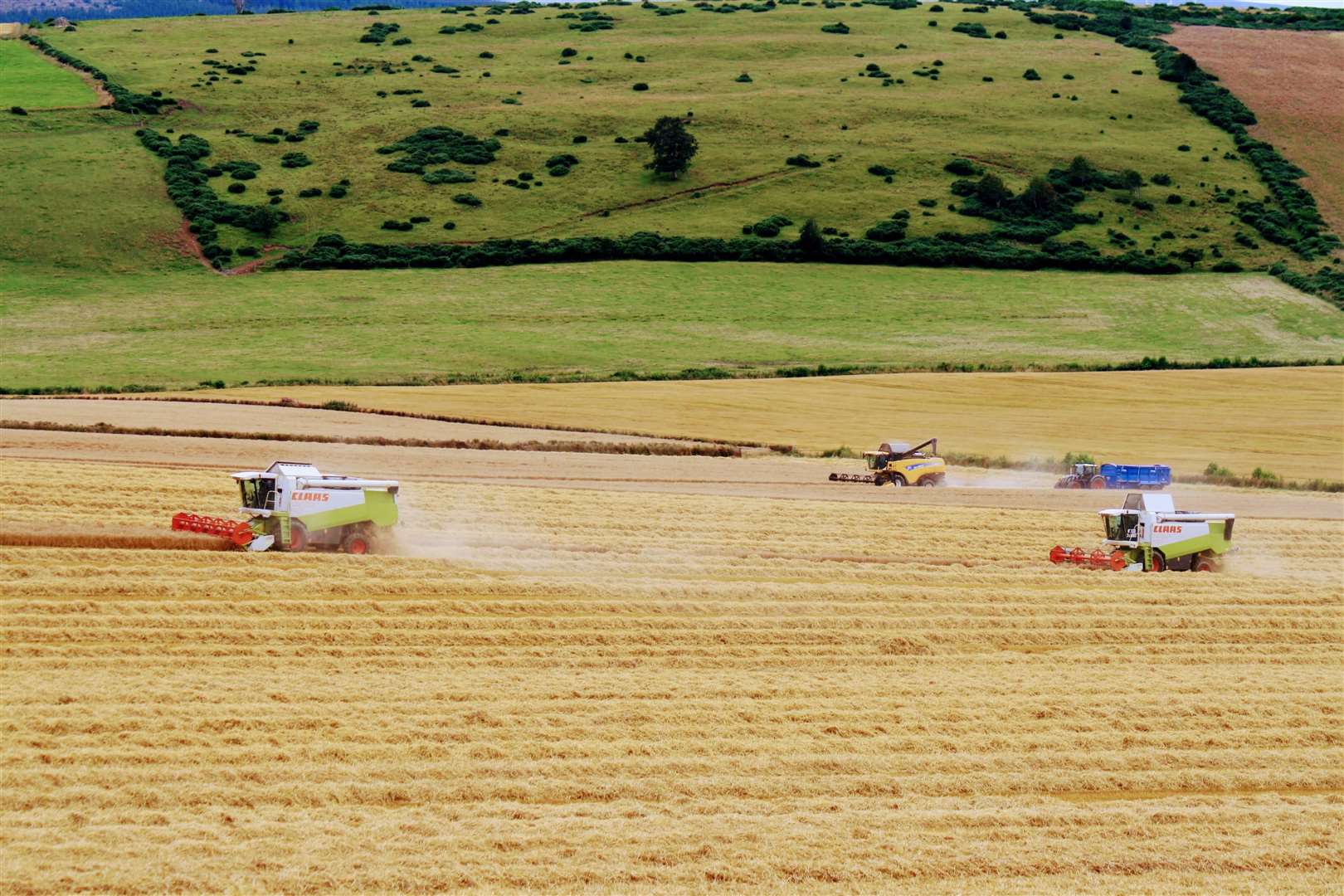 Harvest time brings a lot more agricultural vehicles onto rural roads and with it the increased danger of collisions.