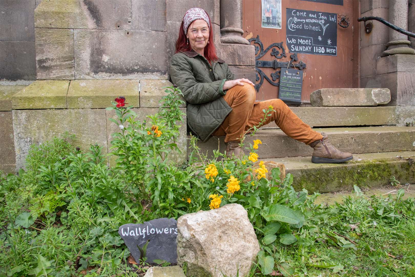 Storyteller Margot Henderson enjoys promoting the benefits of gardening.