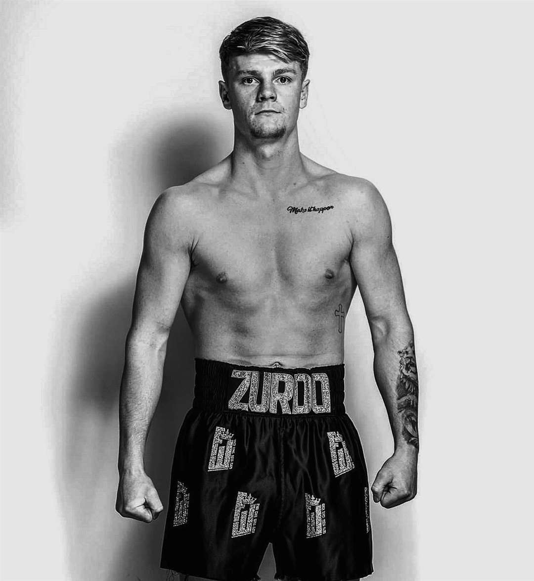 Fraser Wilkinson will fight for the Scottish middleweight title.