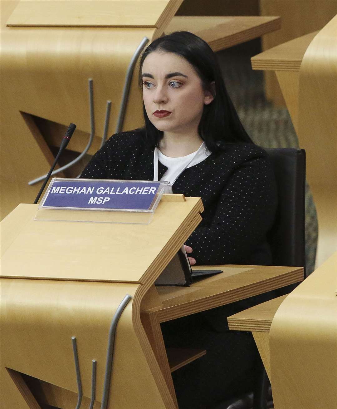 Meghan Gallacher said Mr Matheson’s integrity was in question (Fraser Bremner)
