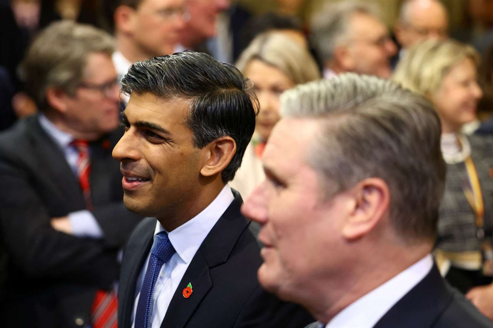 Prime Minister Rishi Sunak and Labour leader Sir Keir Starmer are both attending the UN climate talks in Dubai (Hannah McKay/PA)