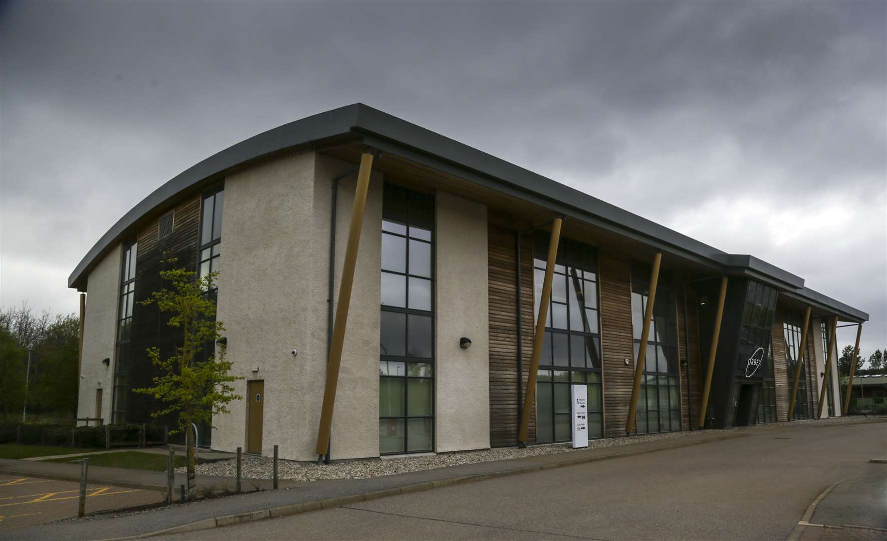 Orbex's headquarters at the Enterprise Park in Forres.