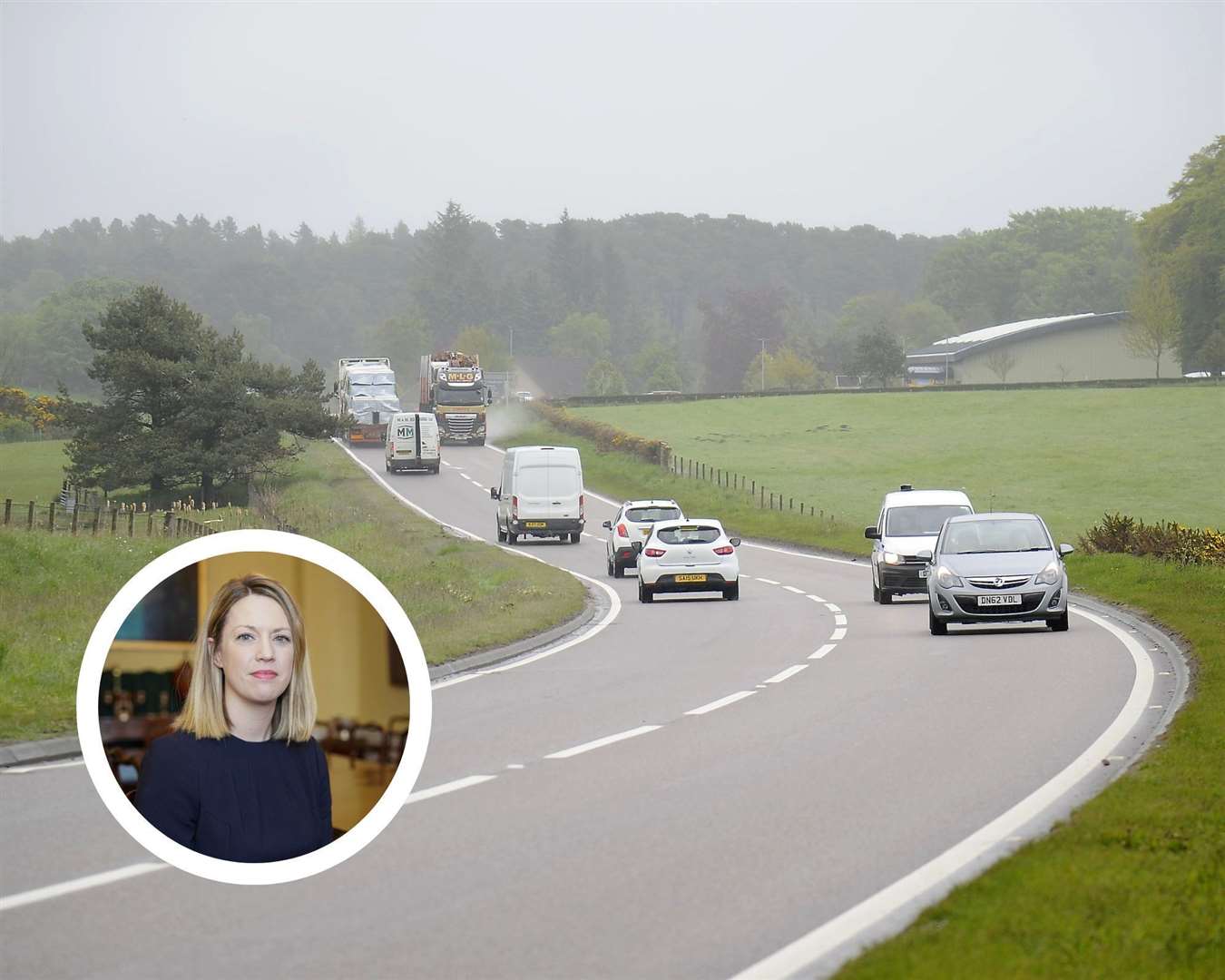 Transport Minister jenny Gilruth told MSPs that the Scottish Government remains committed to dualling the A96.