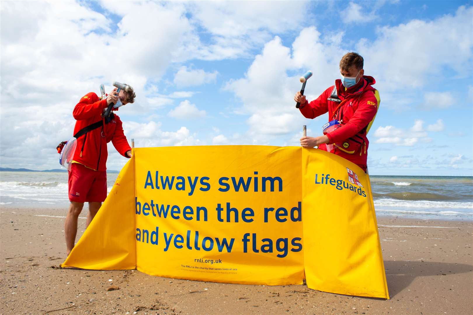 The RNLI has issued a warning to those heading to British coastlines. (Nathan Williams/RNLI/PA)