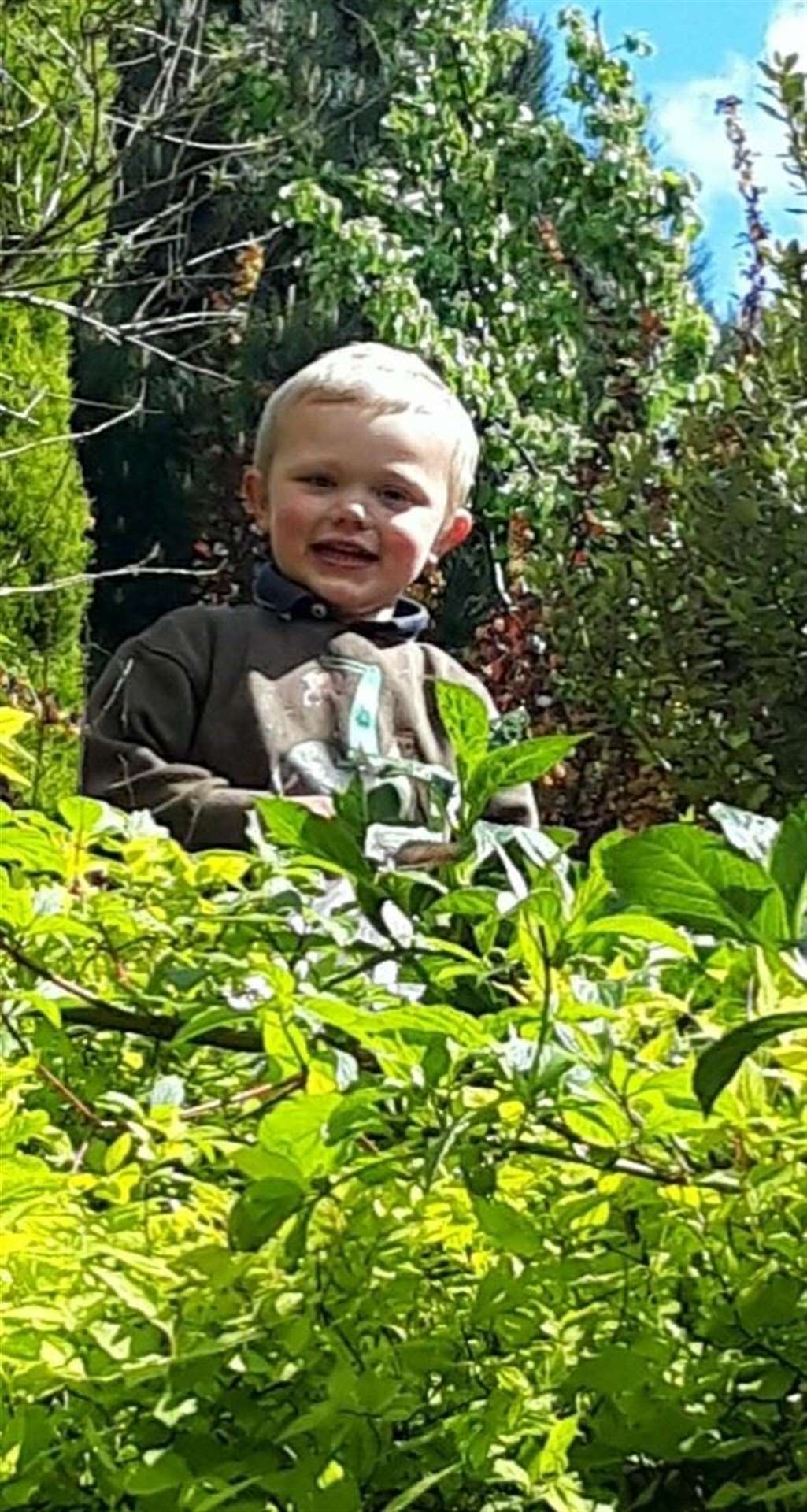 Daniel John Twigg, three, who was killed in a dog attack (Family handout/Greater Manchester Police/PA)
