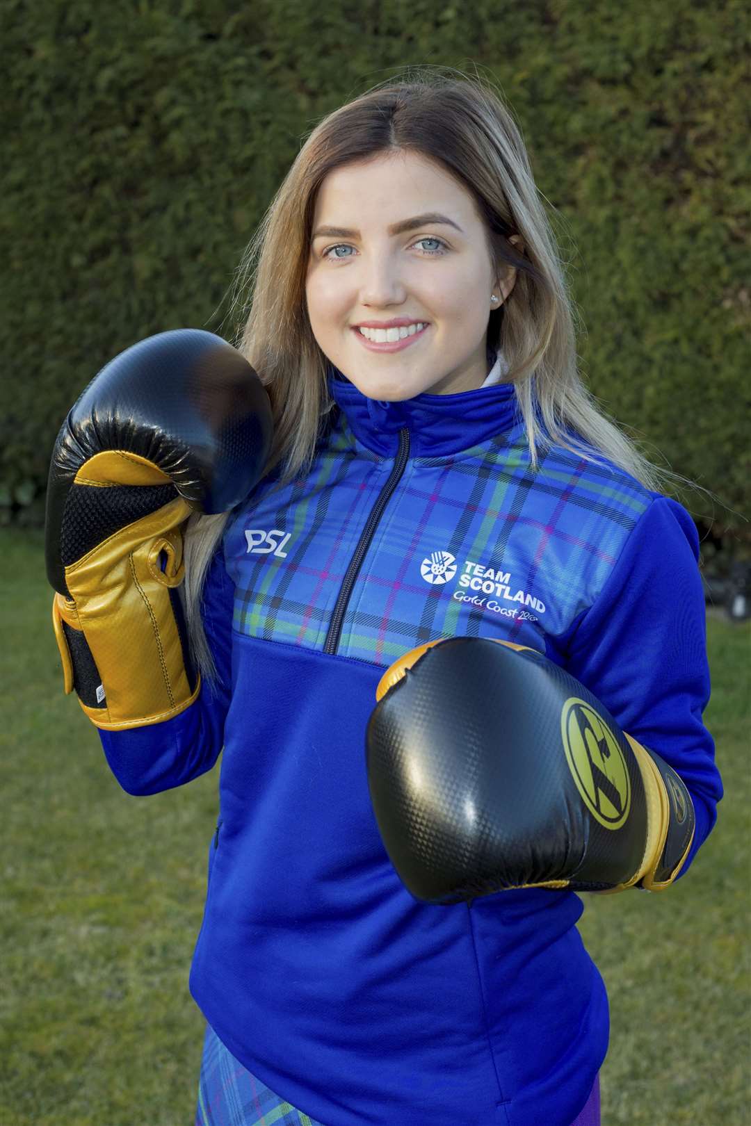 Megan Gordon came through the ranks of Elgin Boxing Club to represent Scotland at the Commonwealth Games in Australia. Picture: Daniel Forsyth. Image No.040402.