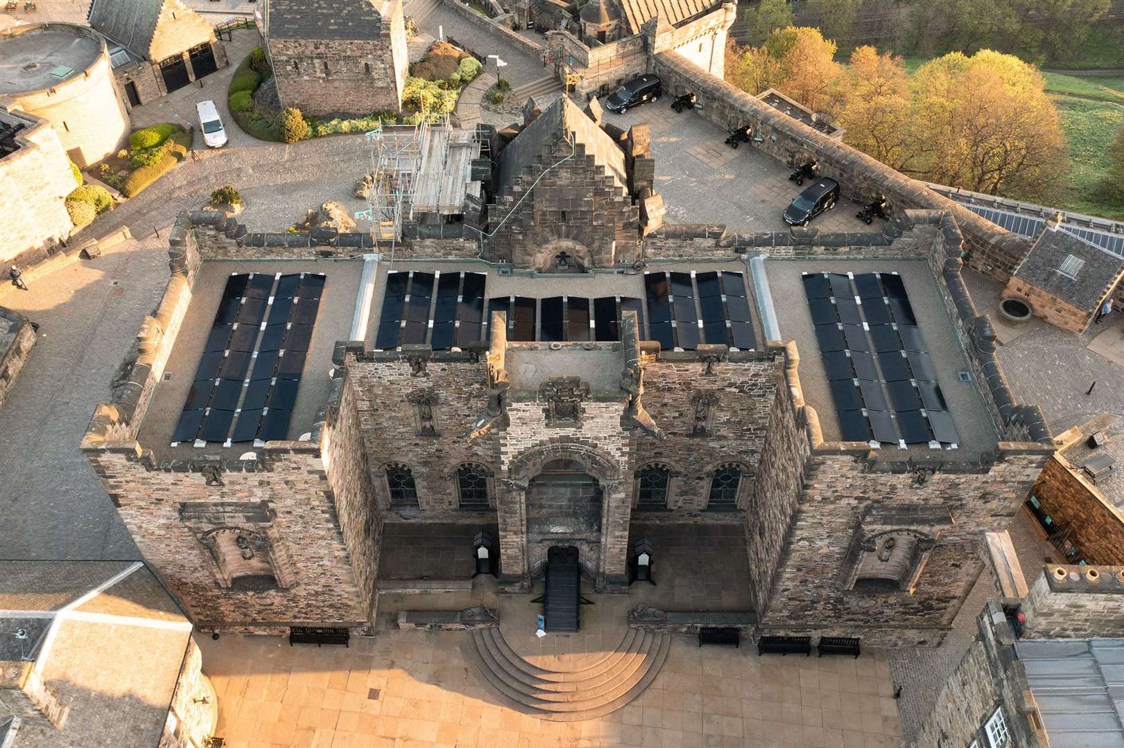 The award-winning installation on Edinburgh Castle.