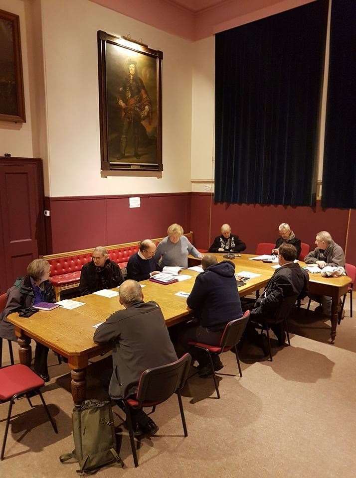 Monthly public community council meetings, such as at Forres Tolbooth, are forums for public issues.