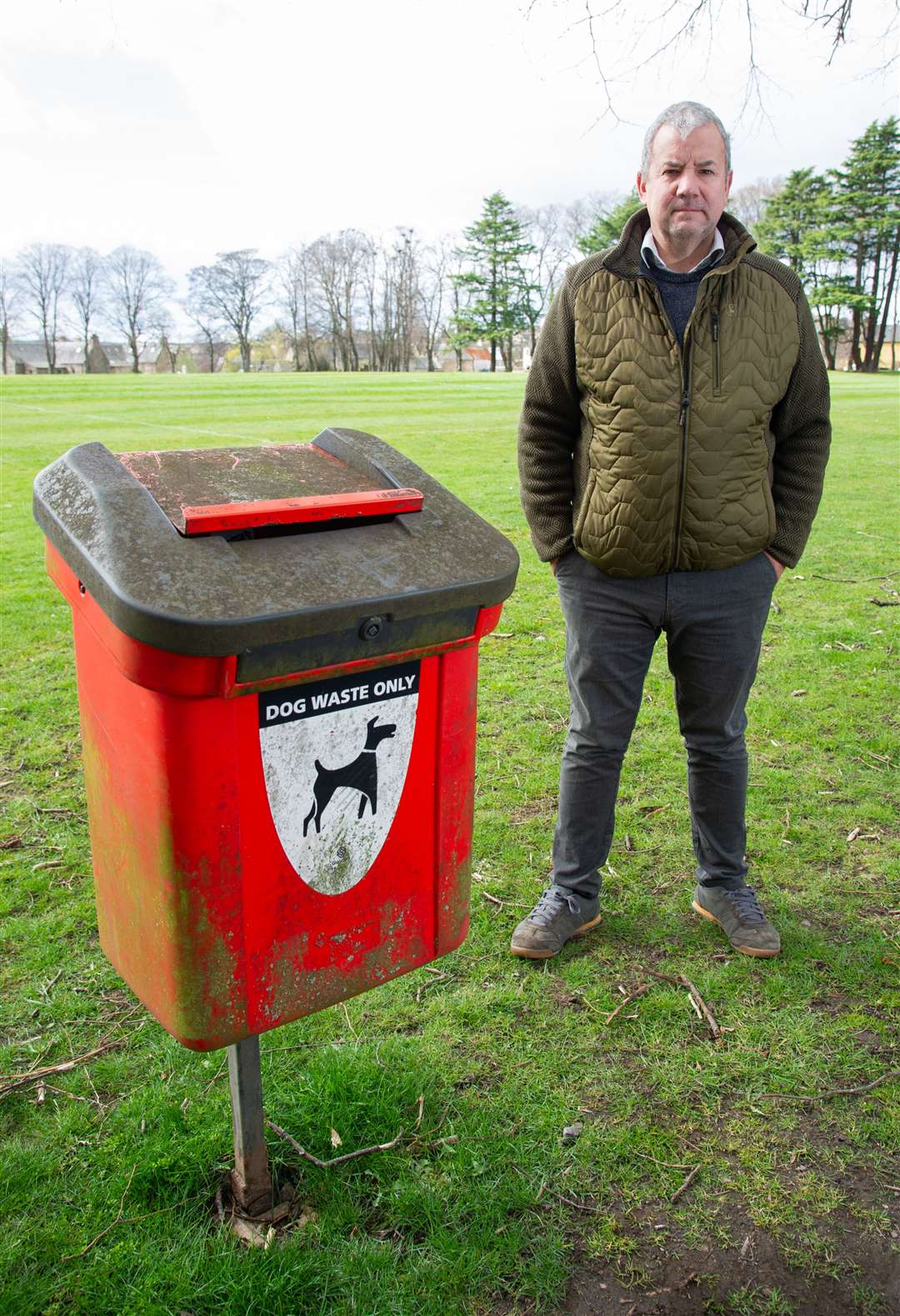 Forres Community Councillor John Byrne is also calling for more dog bins to be installed to help reduce the mess left in public spaces.