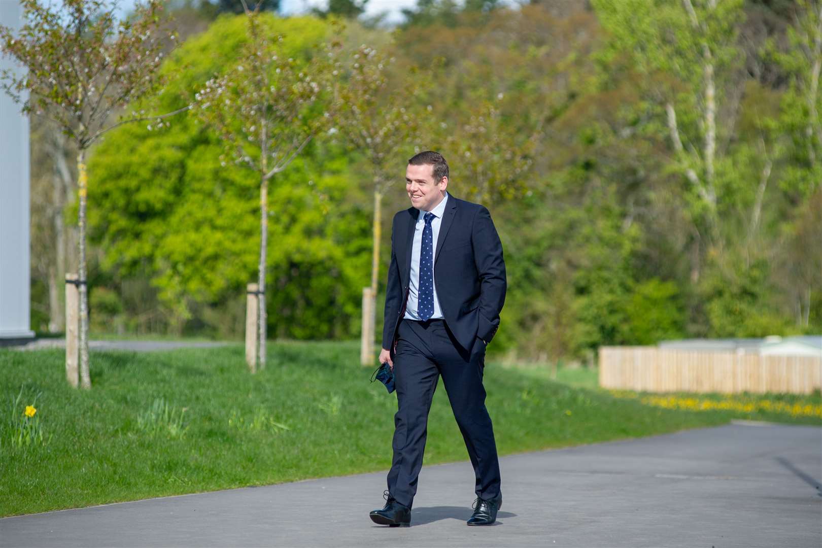 Moray MP and Scottish Conservative leader Douglas Ross has been banned from visiting Russia. Picture: Daniel Forsyth