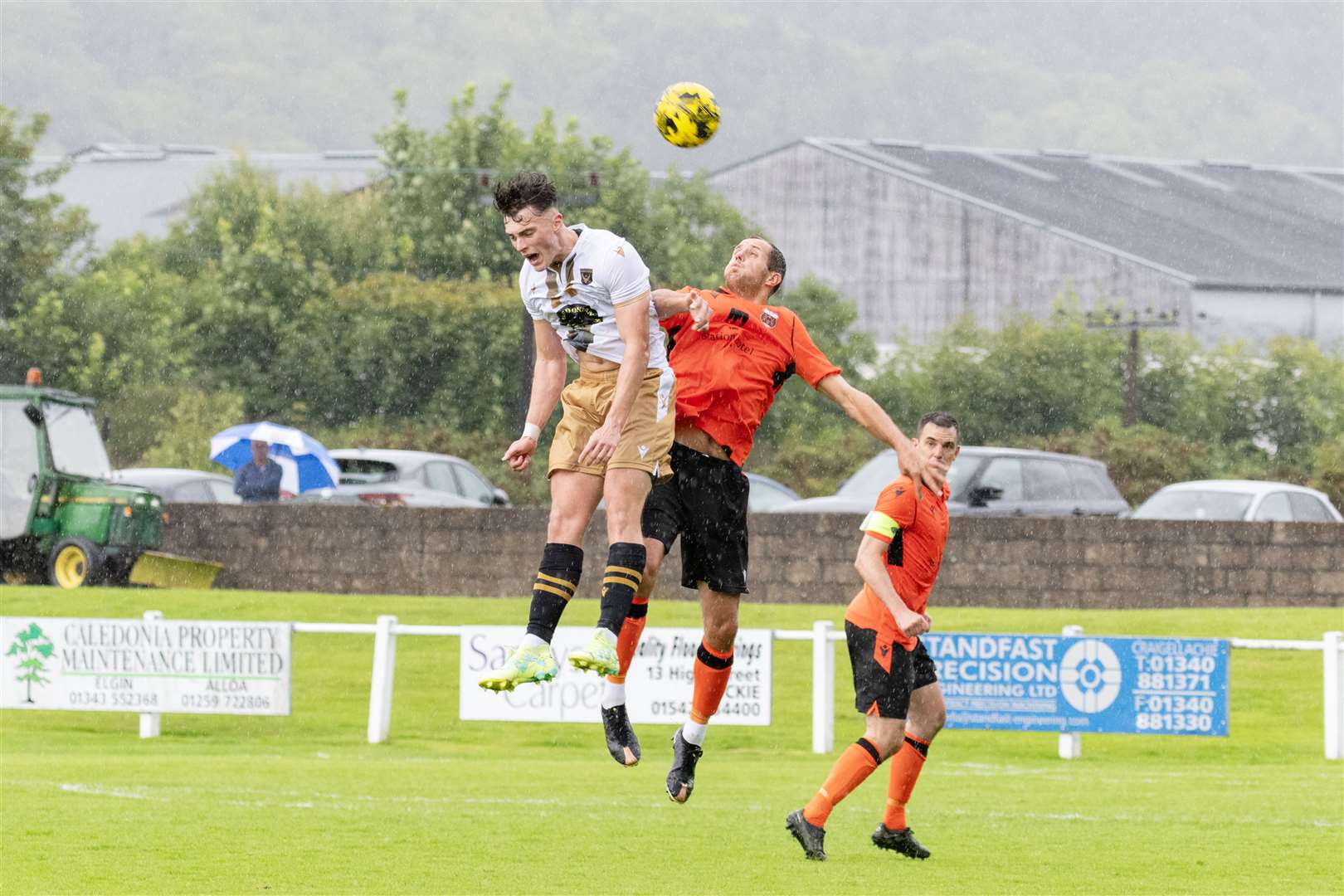 Michael Finnis scored in Rothes' victory at Strathspey Thistle. Picture: Beth Taylor