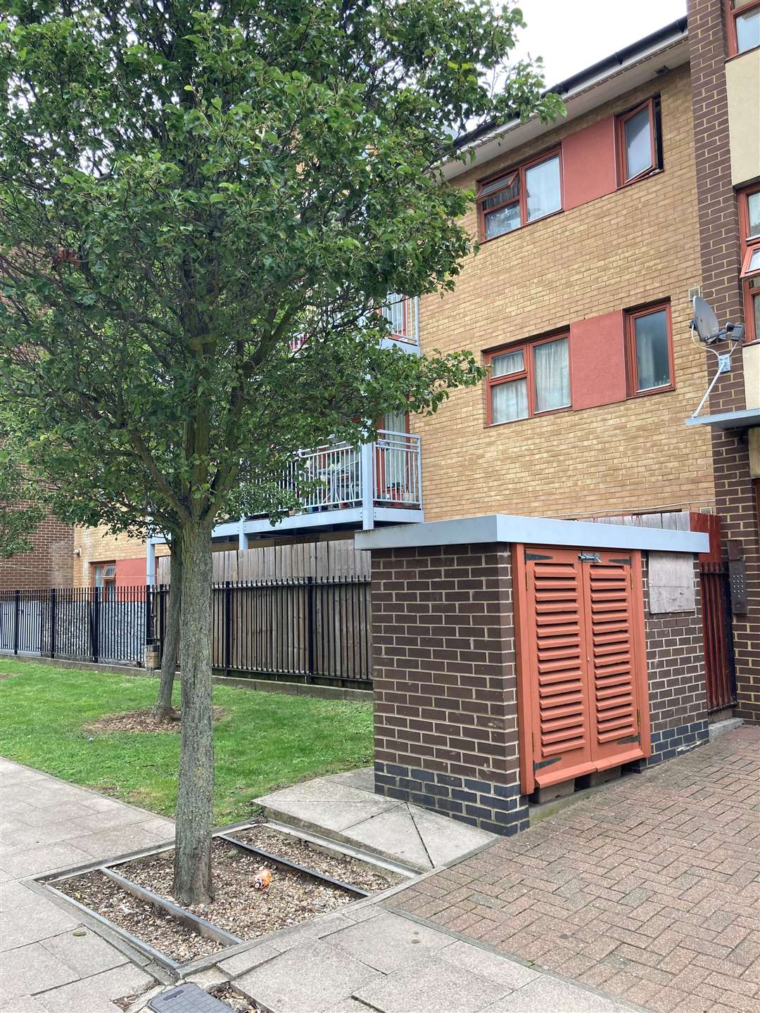 The location outside Stephen Port’s former flat in Cooke Street, Barking, east London, where Anthony Walgate’s body was found (Emily Pennink/PA)