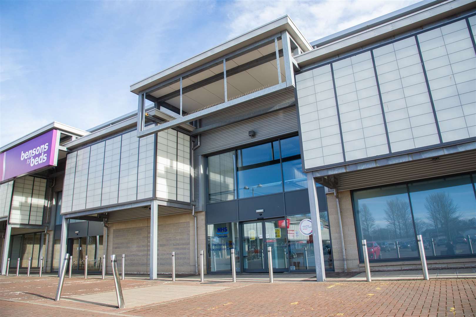 The Fiona Elcock Centre at Elgin's Retail Park on Edgar Road.