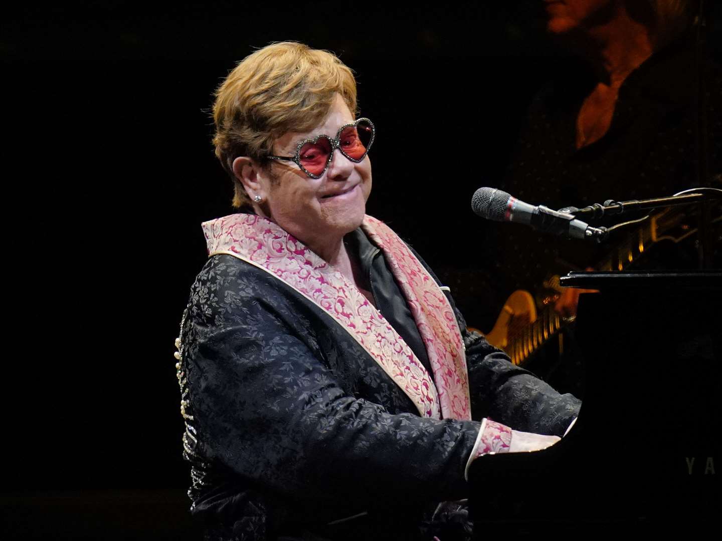 Sir Elton John gave evidence via video-link from Monaco (Yui Mok/PA)