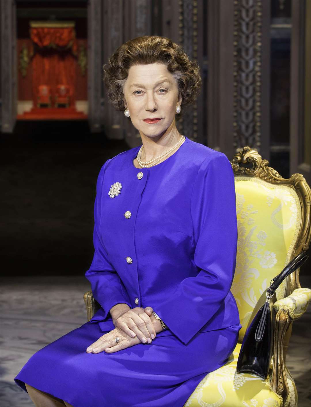 Dame Helen Mirren as Queen Elizabeth II for the play The Audience by Peter Morgan (Johan Persson/PA)
