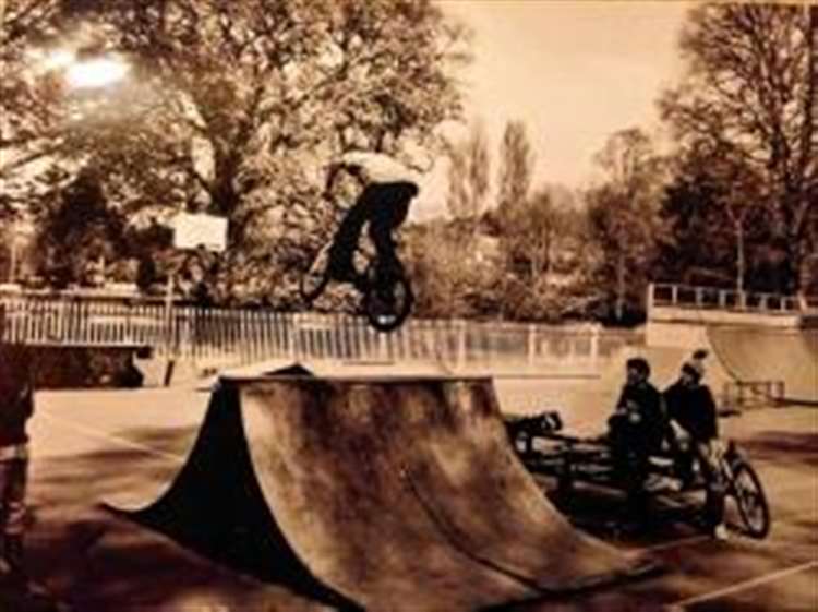 Forres skatepark was a popular venue before it was closed down in 2006.