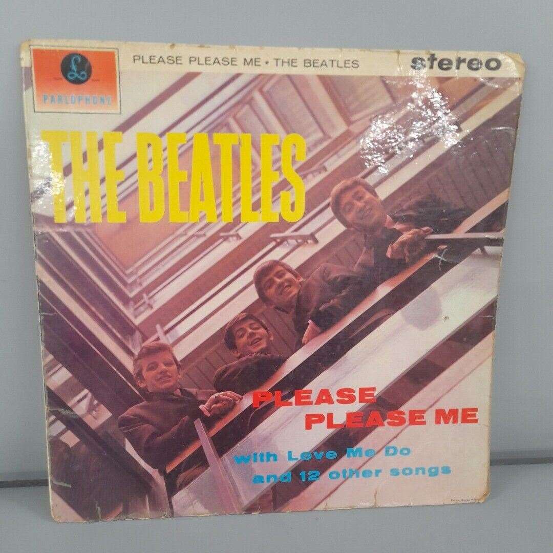 A record cover for Please Please Me by The Beatles (Cancer Research UK/PA)
