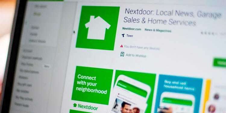 Nextdoor has a number of members in local areas.
