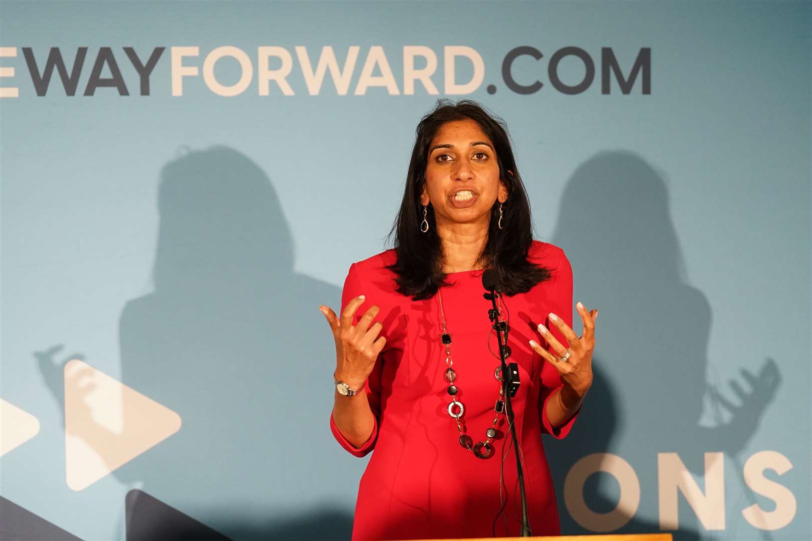 Suella Braverman’s bid for the Conservative leadership ended after the second round of balloting, but saw her become home secretary under winner Liz Truss (Stefan Rousseau/PA)
