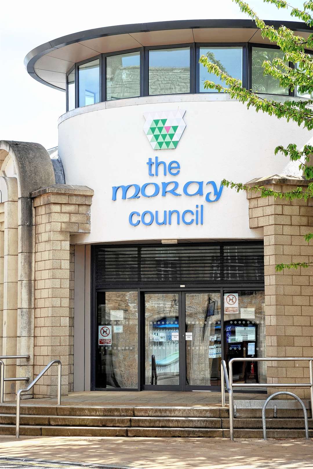 The Moray Council annexe on Elgin High Street. Picture: Daniel Forsyth.