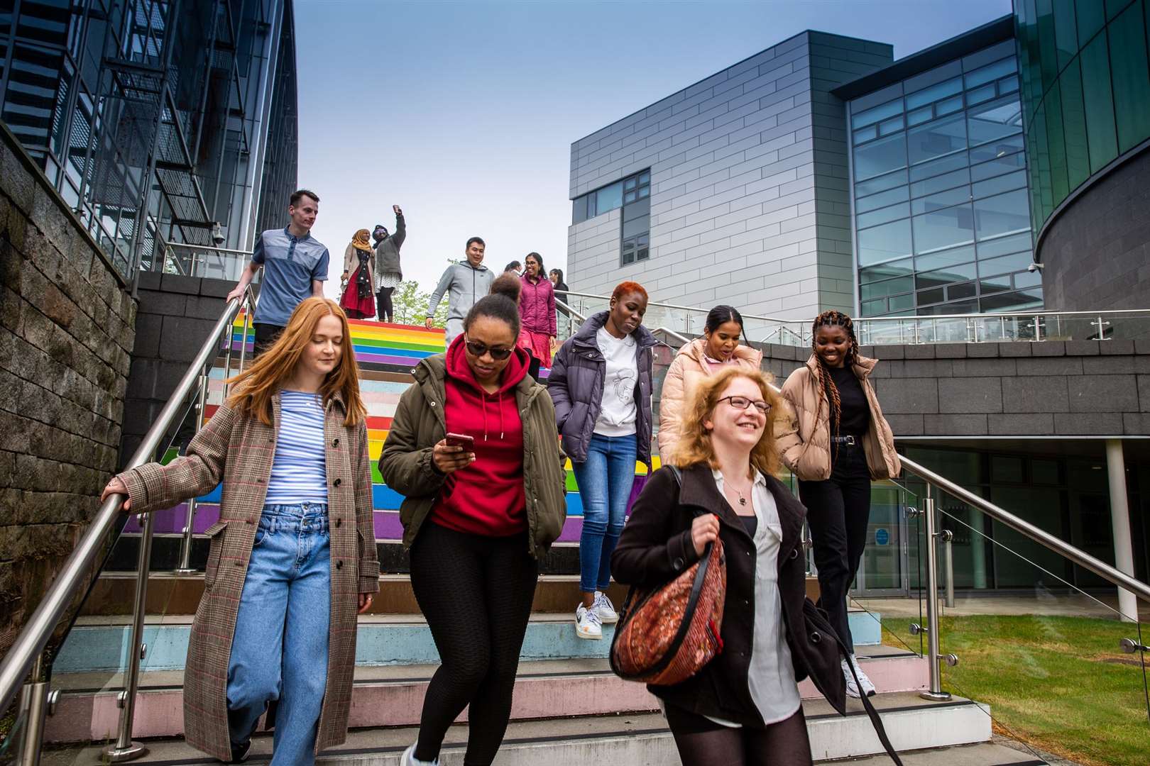 Students have ranked RGU among the top three in Scotland for student experience.