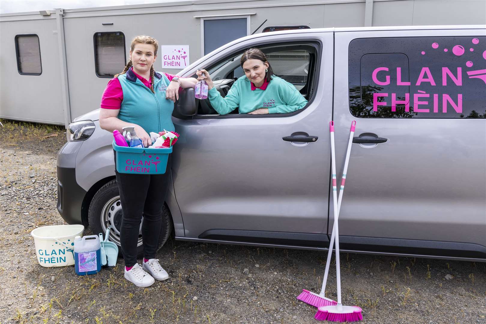 Co-writers Lana Pheutan and Hannah McKirdy deliver some good, clean fun in Glan Fhèin. Picture: Jamie Williamson