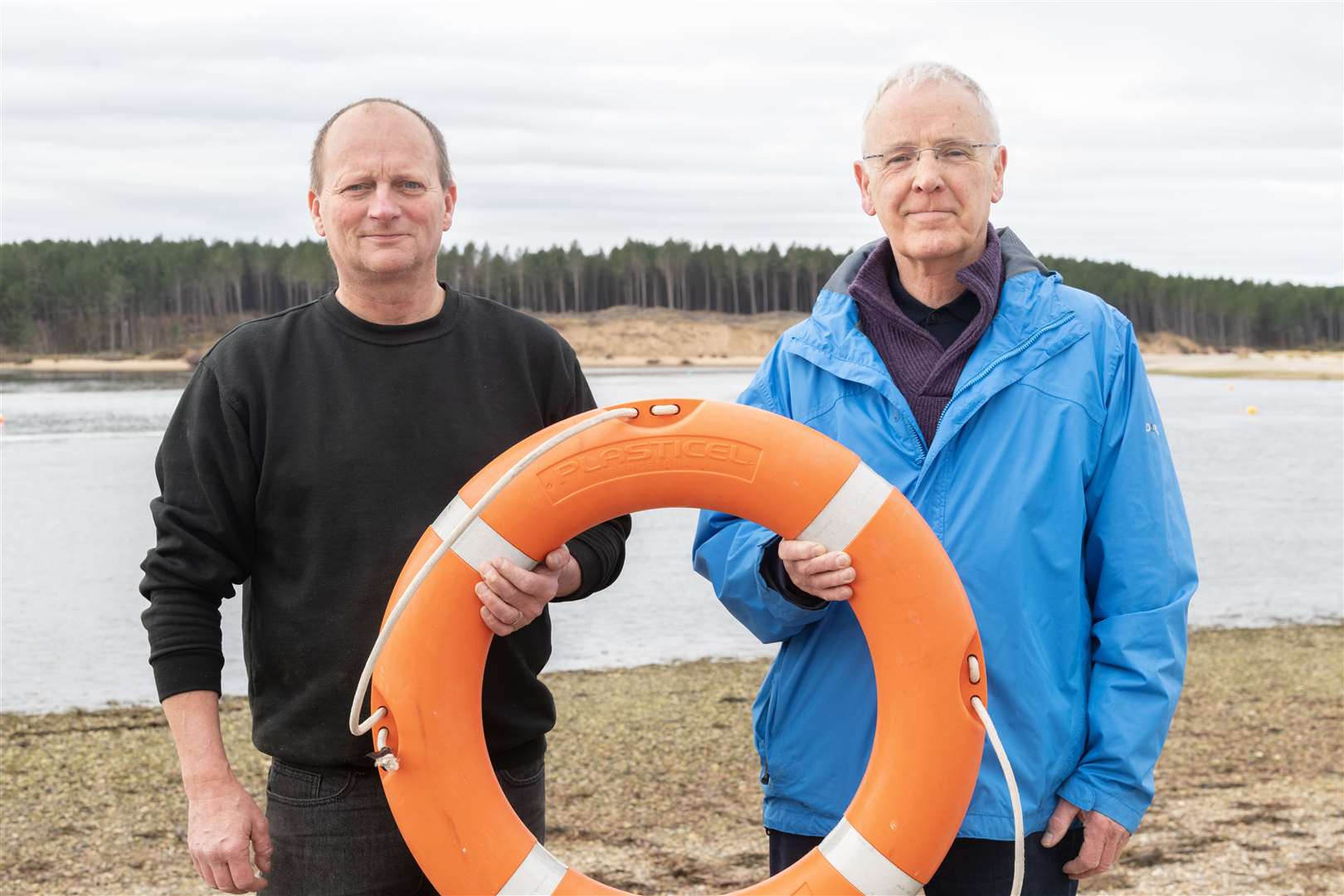 FRA chairman Sam Russell and MIRO founder Simon Paterson have secured funding to offer water safety courses. Picture: Beth Taylor