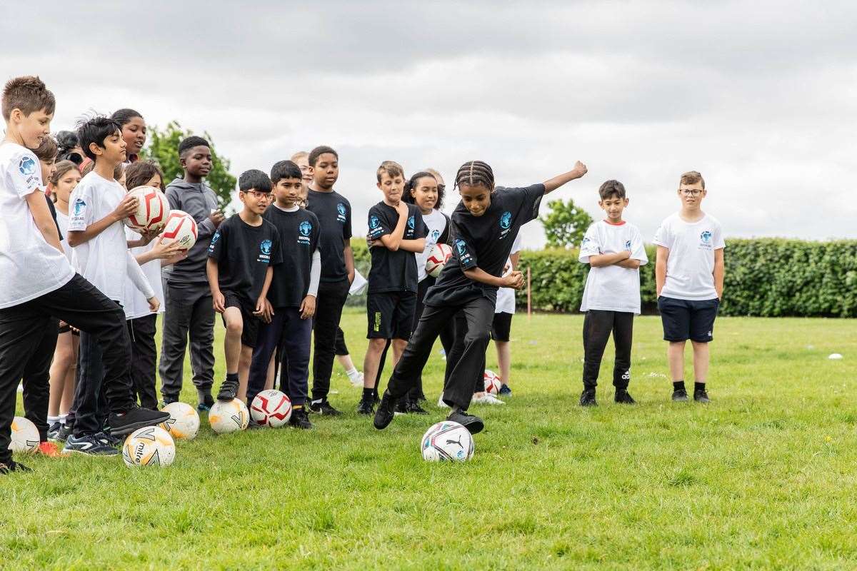 Schools across the north-east are being encouraged to sign up for the Unicef Soccer Aid Schools Challenge.
