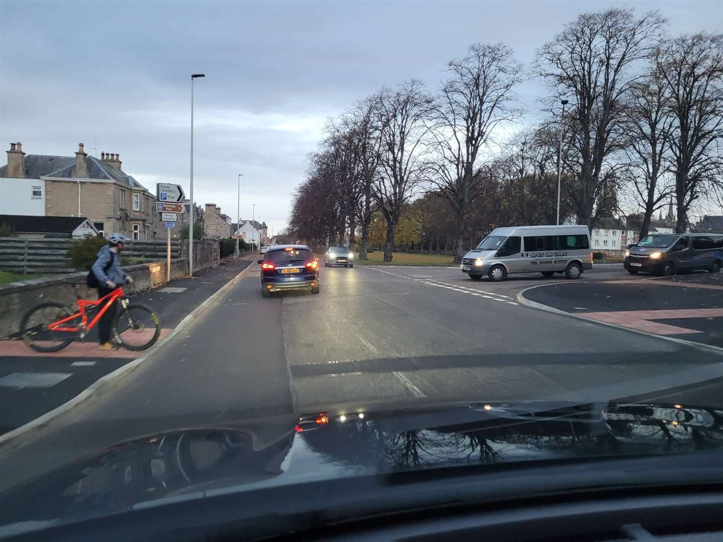 The junction of St Catherine's Road and Orchard Road in Forres has been earmarked for traffic lights.