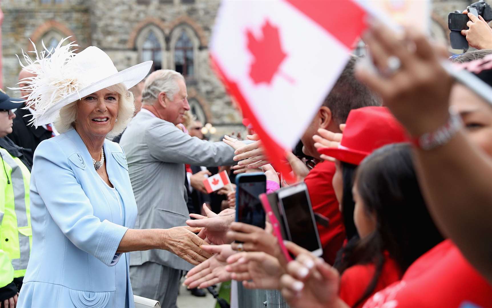 The Prince of Wales and the Duchess of Cornwall on a previous visit to Canada (Chris Jackson/PA)