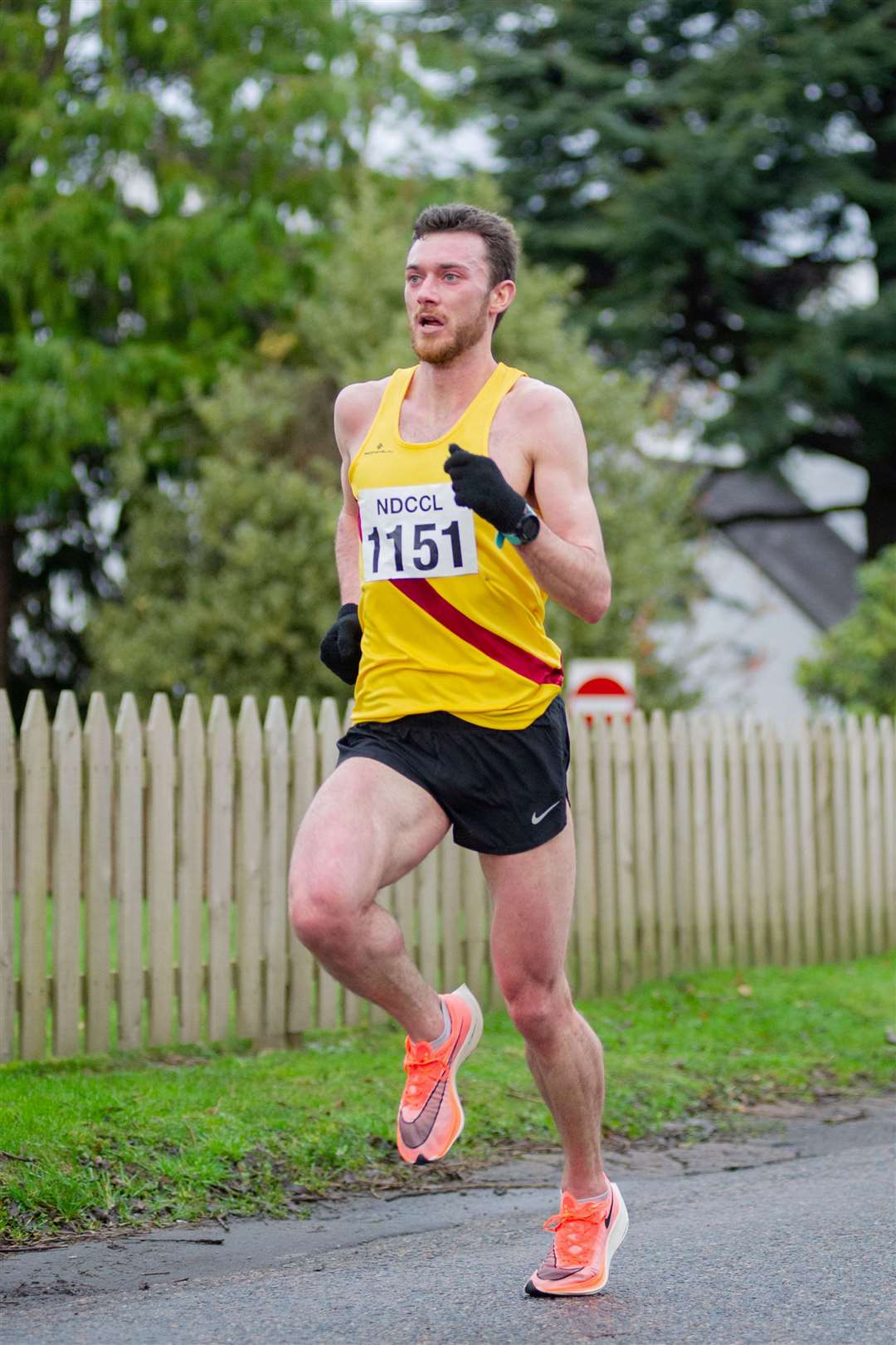 Inverness Harriers' Sean Chalmers won the first Back to Basics 10k but misses the third one due to injury. Picture: Daniel Forsyth..