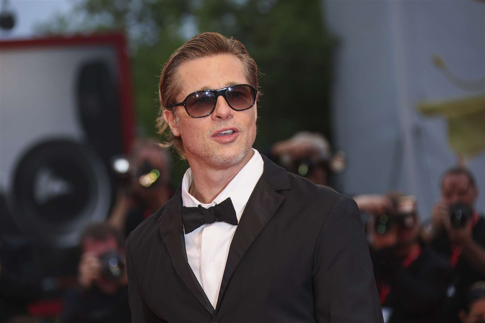 A-listers including Brad Pitt arrived on day nine of the festival, as the world reeled from the historic announcement of the Queen’s death (Joel C Ryan/Invision/AP)